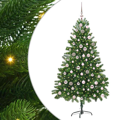 Weihnachtsbaum mit 300 LEDs mit Ständer Grün 210 cm PE