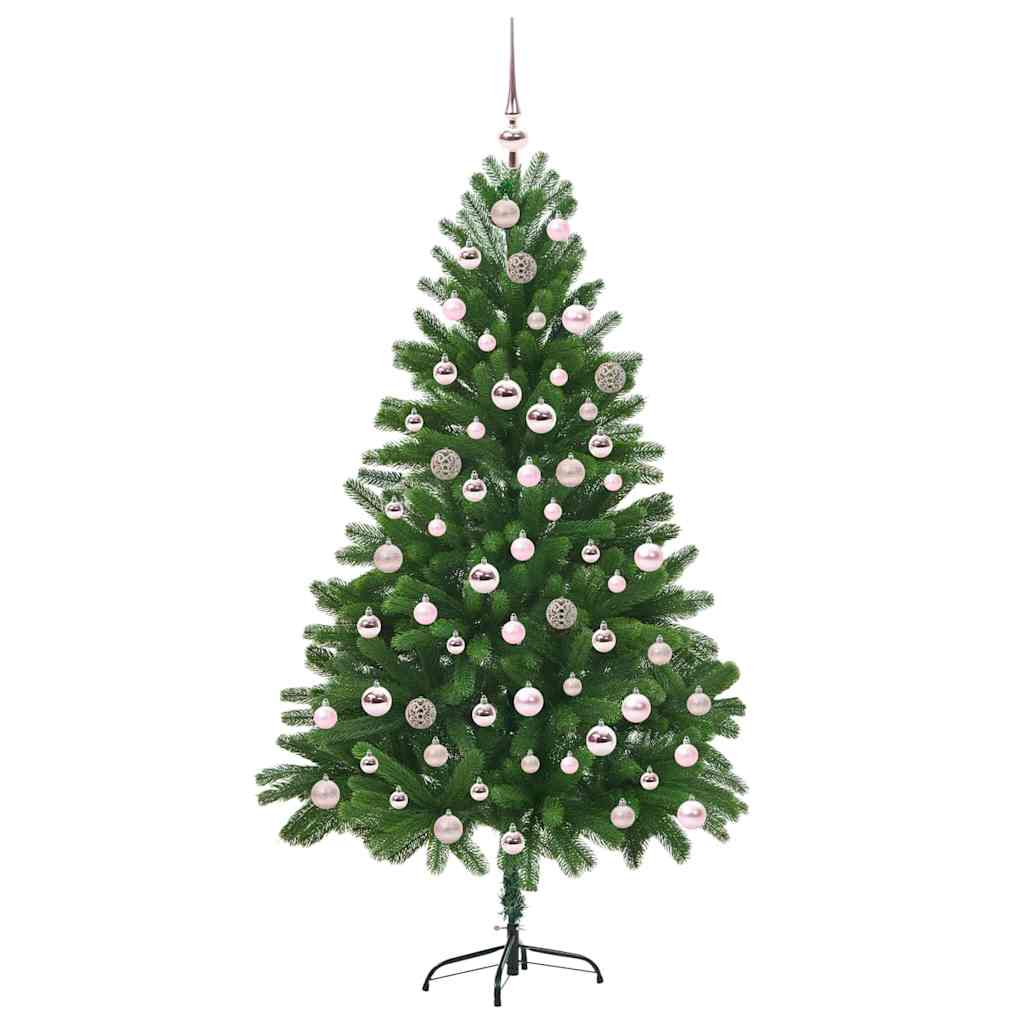 Weihnachtsbaum mit 300 LEDs mit Ständer Grün 210 cm PE