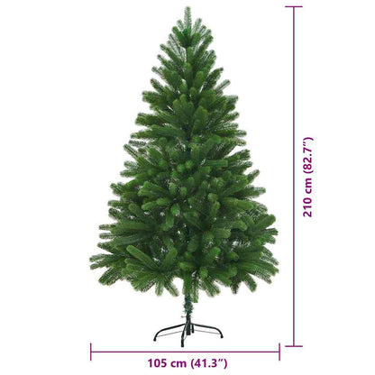 Weihnachtsbaum mit 300 LEDs mit Ständer Grün 210 cm PE