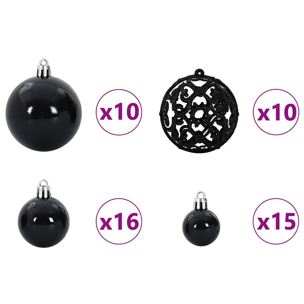 Weihnachtsbaum mit 300 LEDs mit Ständer Grün 240 cm PE