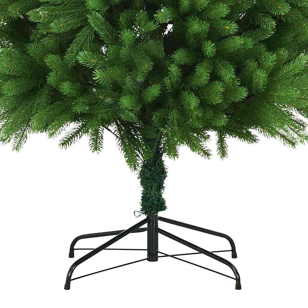 Weihnachtsbaum mit 300 LEDs mit Ständer Grün 240 cm PE