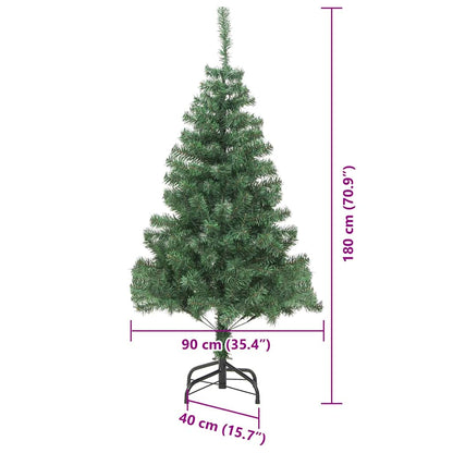 Weihnachtsbaum Grün 180 cm PVC