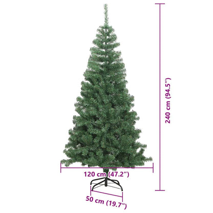 Weihnachtsbaum Grün 240 cm PVC