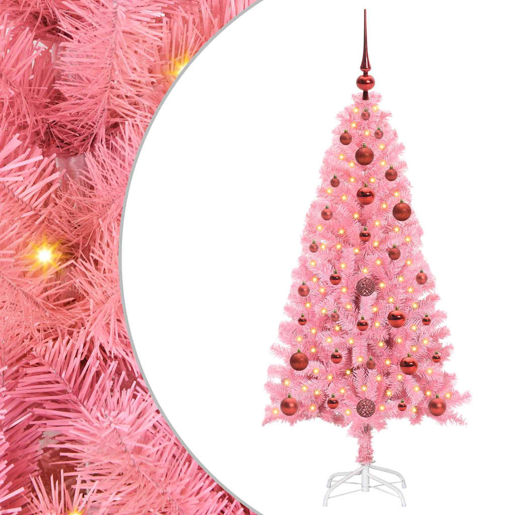 Weihnachtsbaum Rosa 120 cm PVC