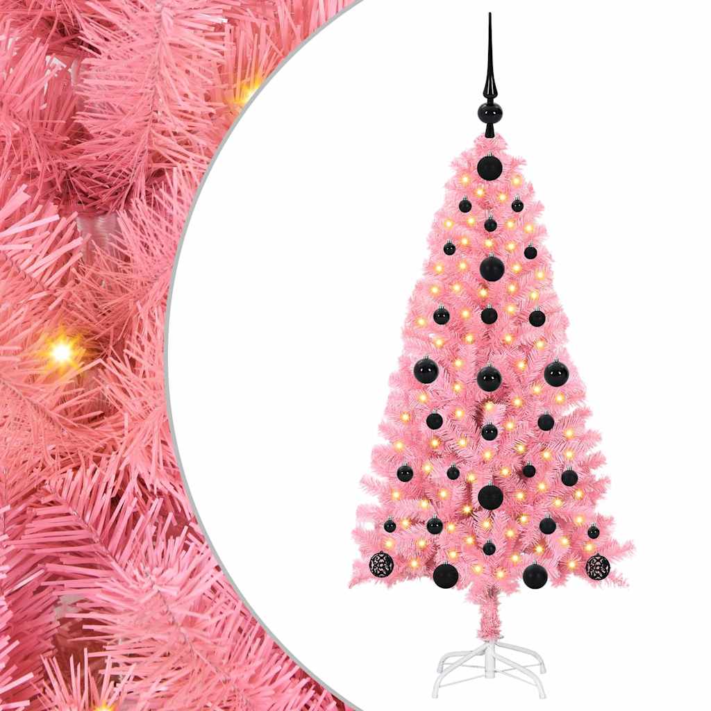 Weihnachtsbaum Rosa 120 cm PVC