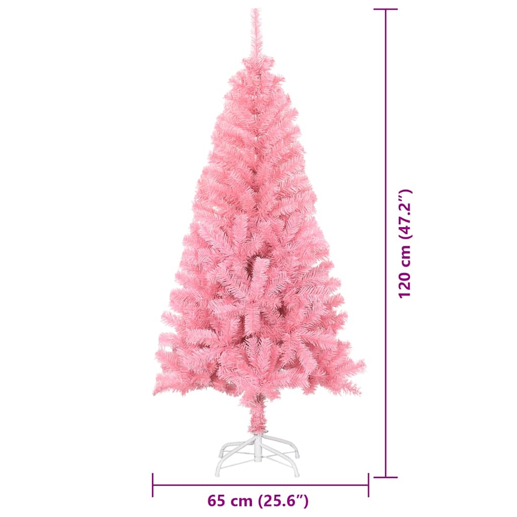 Weihnachtsbaum Rosa 120 cm PVC