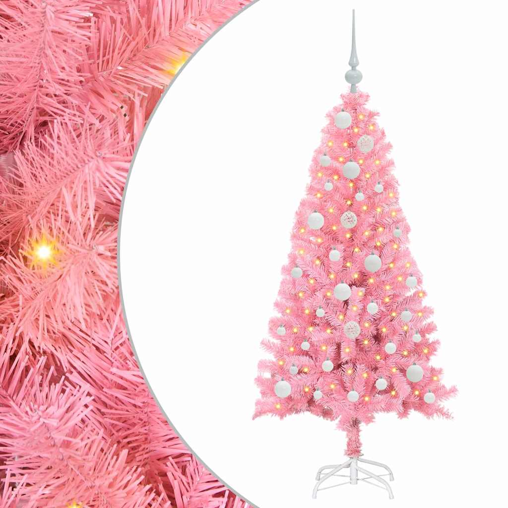Weihnachtsbaum Rosa 120 cm PVC
