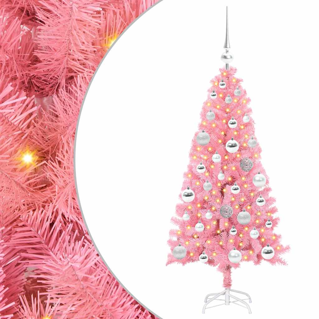 Weihnachtsbaum Rosa 120 cm PVC