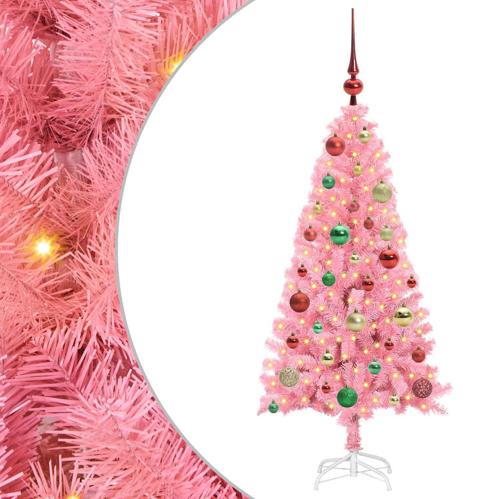 Weihnachtsbaum Rosa 120 cm PVC