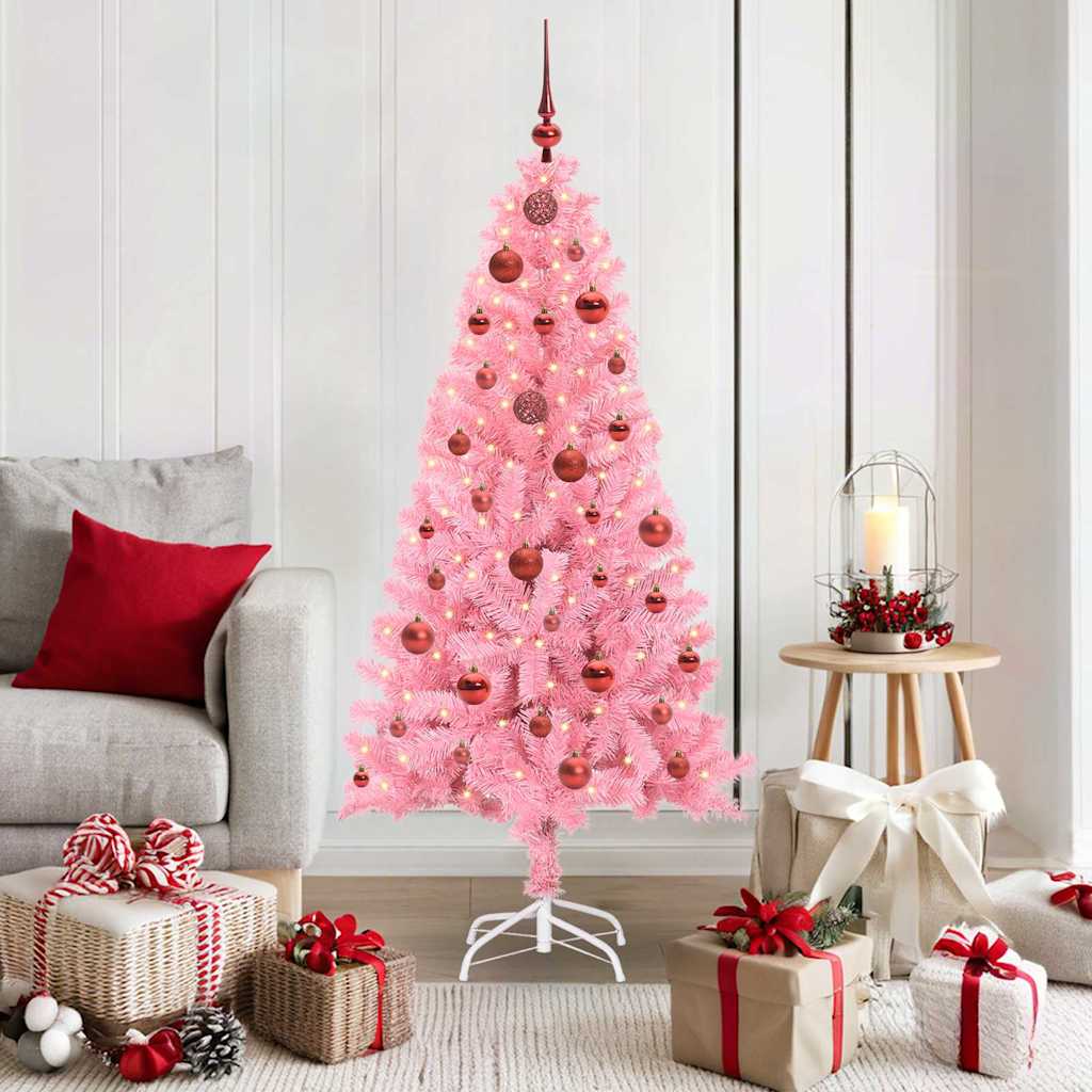 Weihnachtsbaum Rosa 150 cm PVC