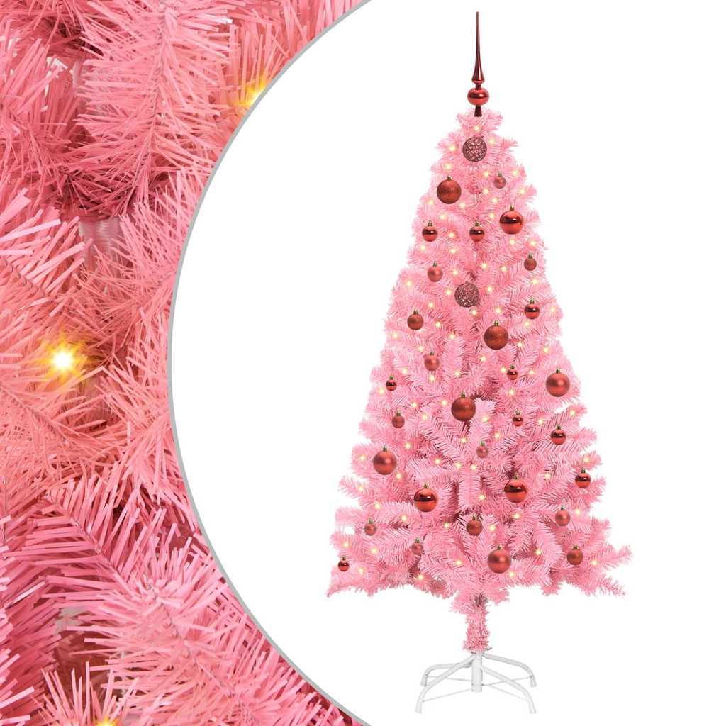 Weihnachtsbaum Rosa 150 cm PVC