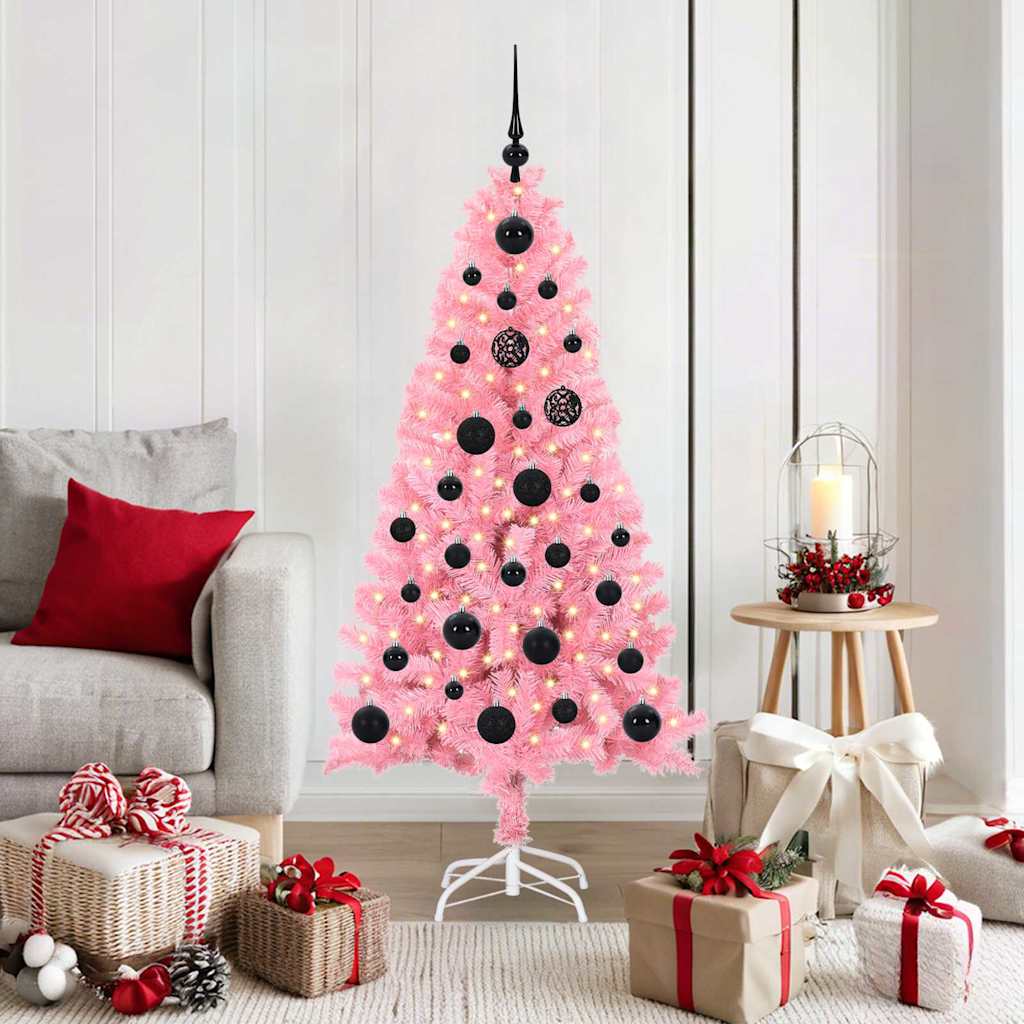 Weihnachtsbaum Rosa 150 cm PVC