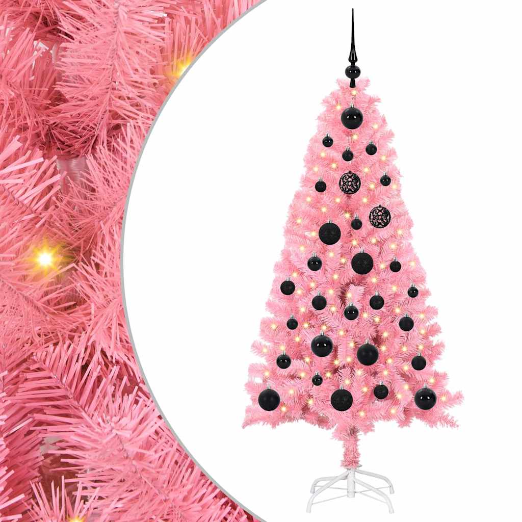 Weihnachtsbaum Rosa 150 cm PVC