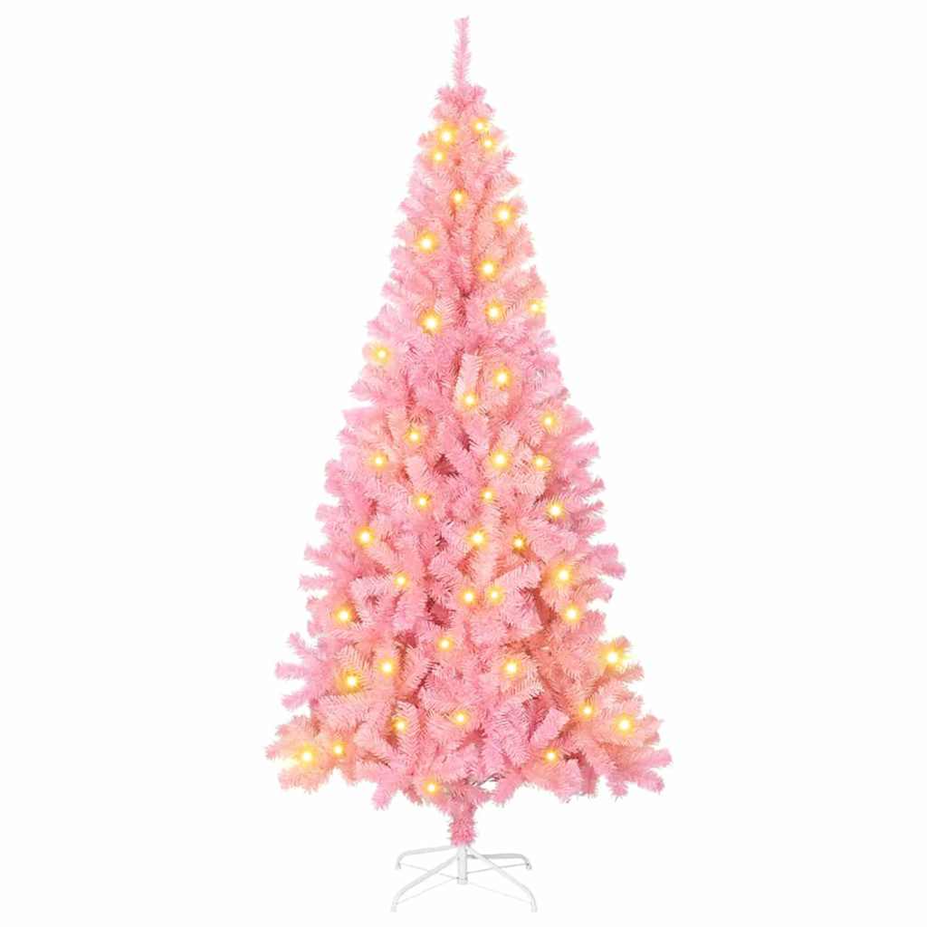 Künstliche Weihnachtsbäume Rosa 180 cm PVC