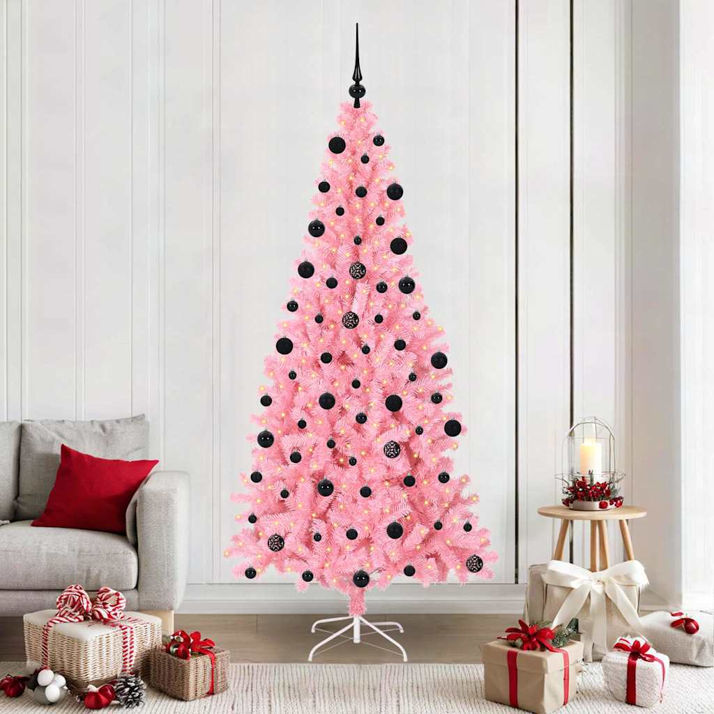Weihnachtsbaum Rosa 210 cm PVC