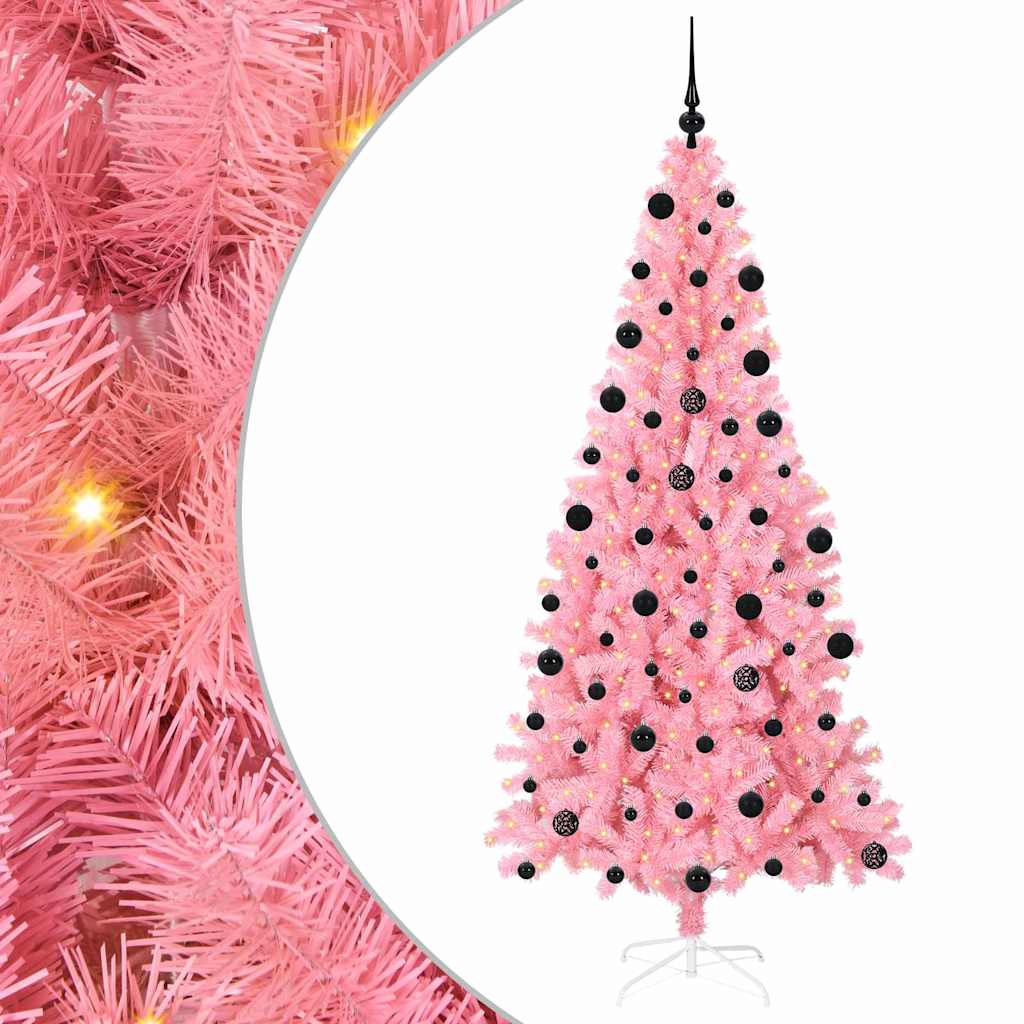 Weihnachtsbaum Rosa 210 cm PVC