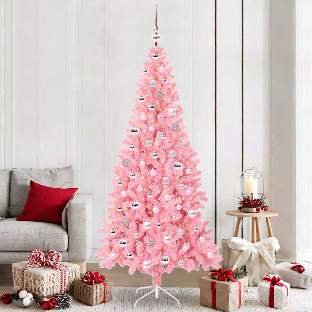 Weihnachtsbaum Rosa 210 cm PVC