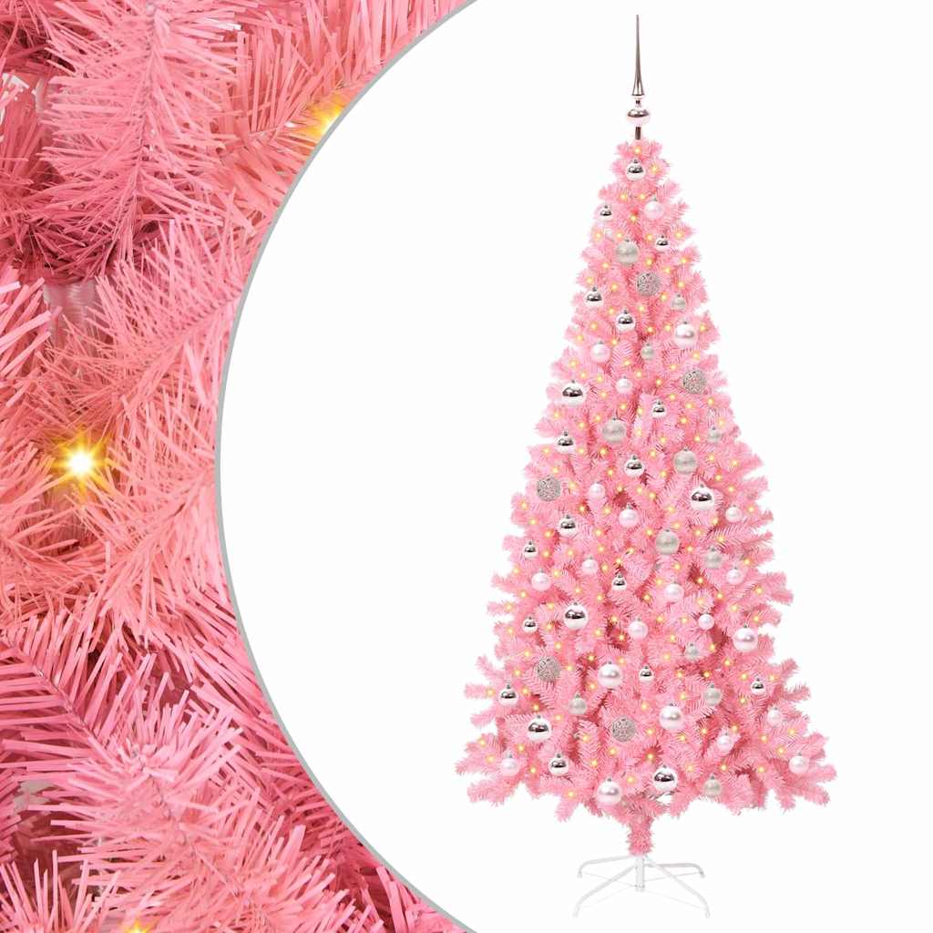 Weihnachtsbaum Rosa 210 cm PVC