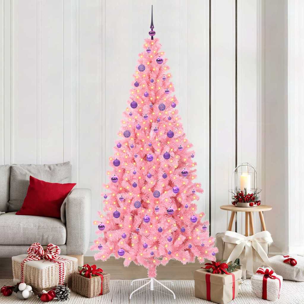 Weihnachtsbaum Rosa 210 cm PVC