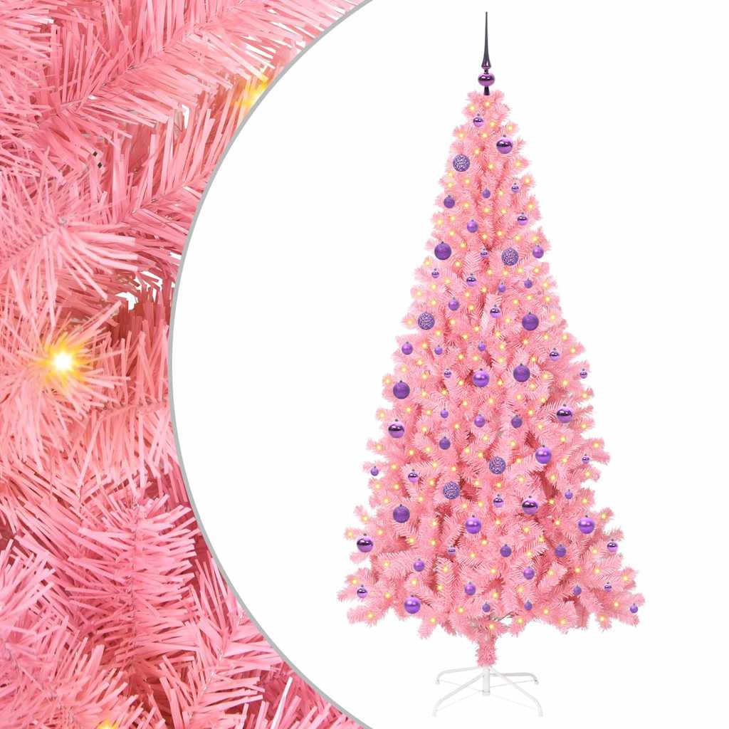 Weihnachtsbaum Rosa 210 cm PVC