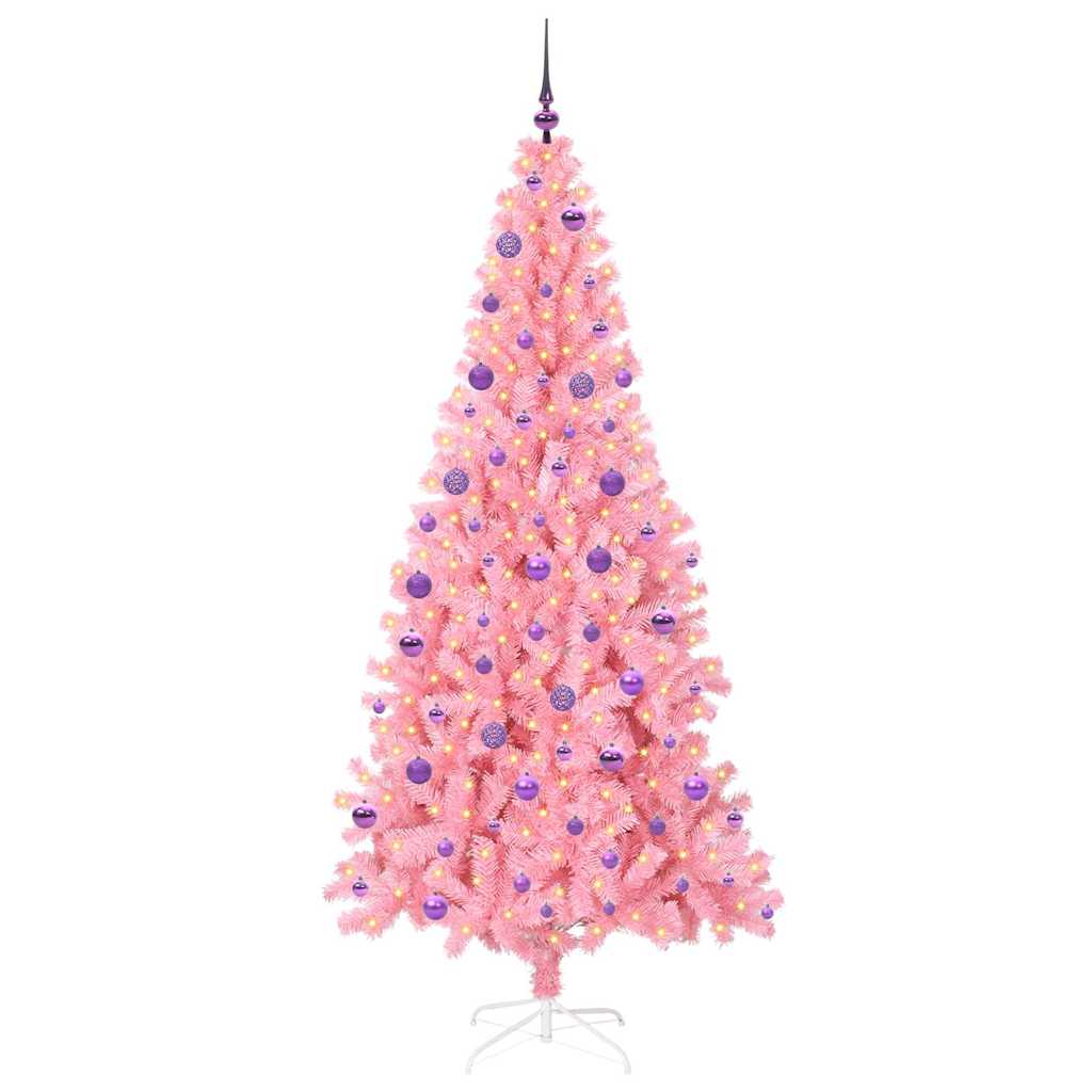 Weihnachtsbaum Rosa 210 cm PVC
