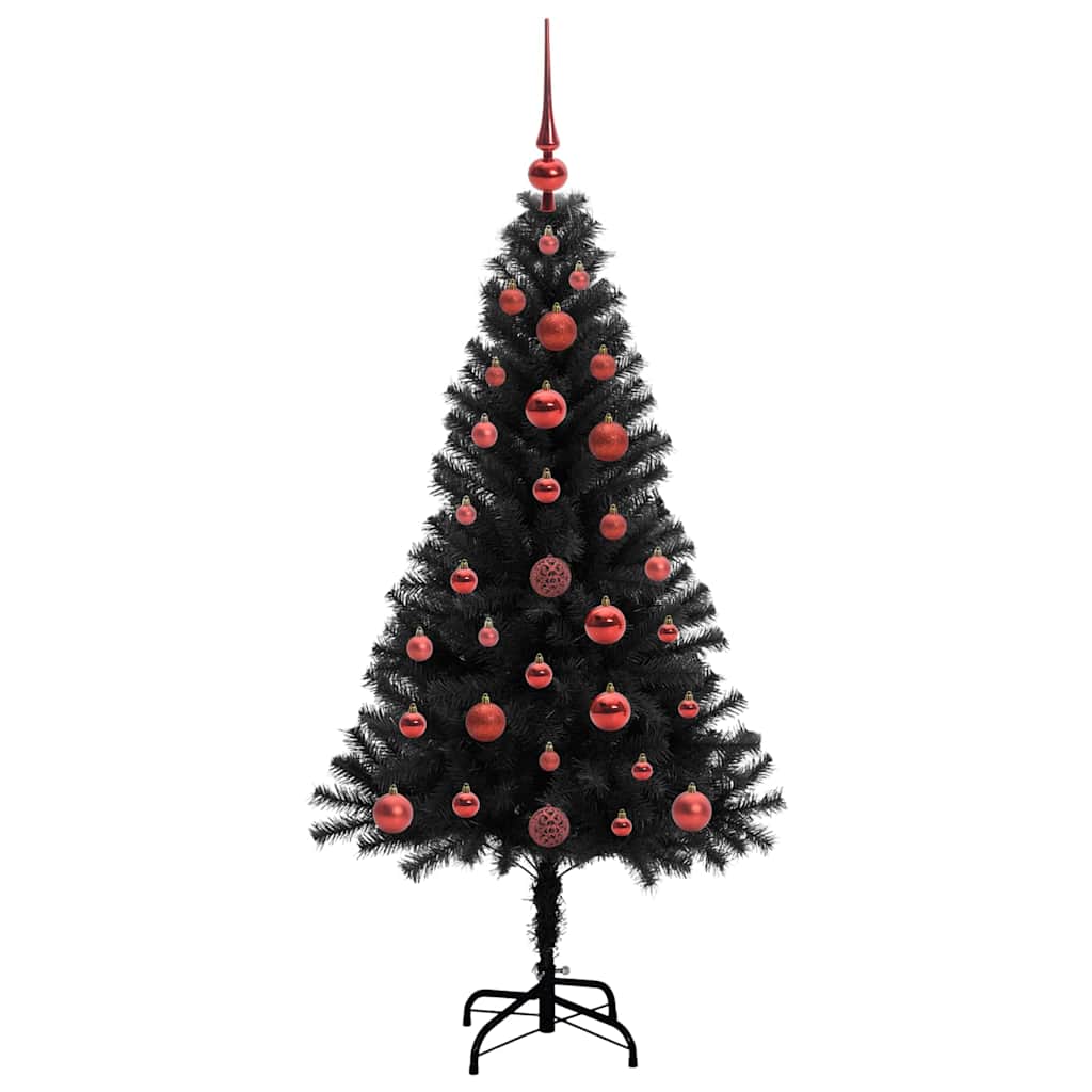 Weihnachtsbaum Schwarz 120 cm PVC