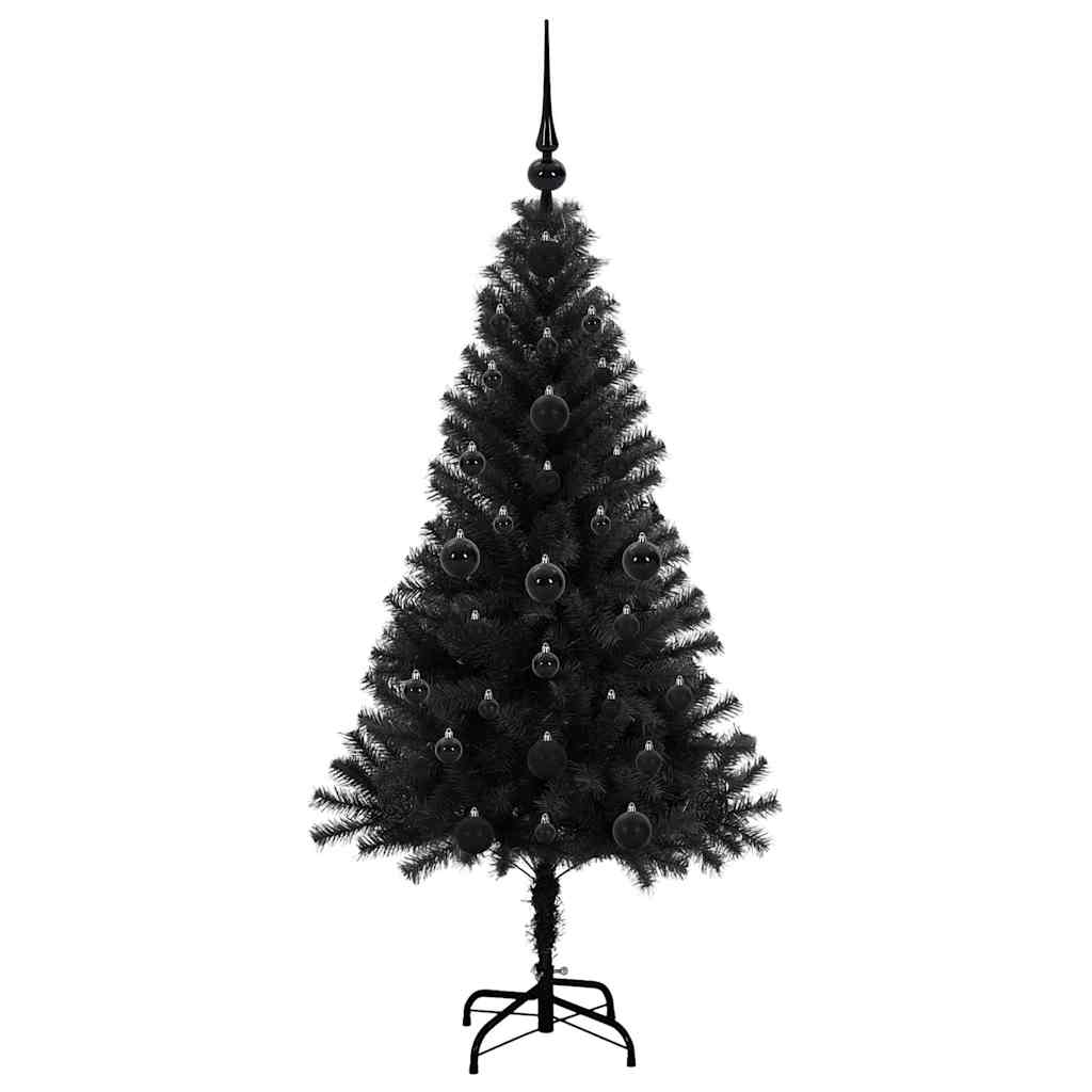 Weihnachtsbaum Schwarz 120 cm PVC
