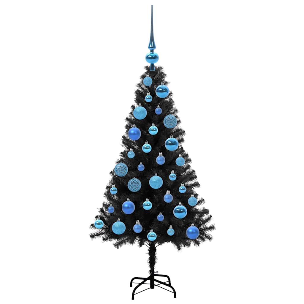 Weihnachtsbaum Schwarz 120 cm PVC