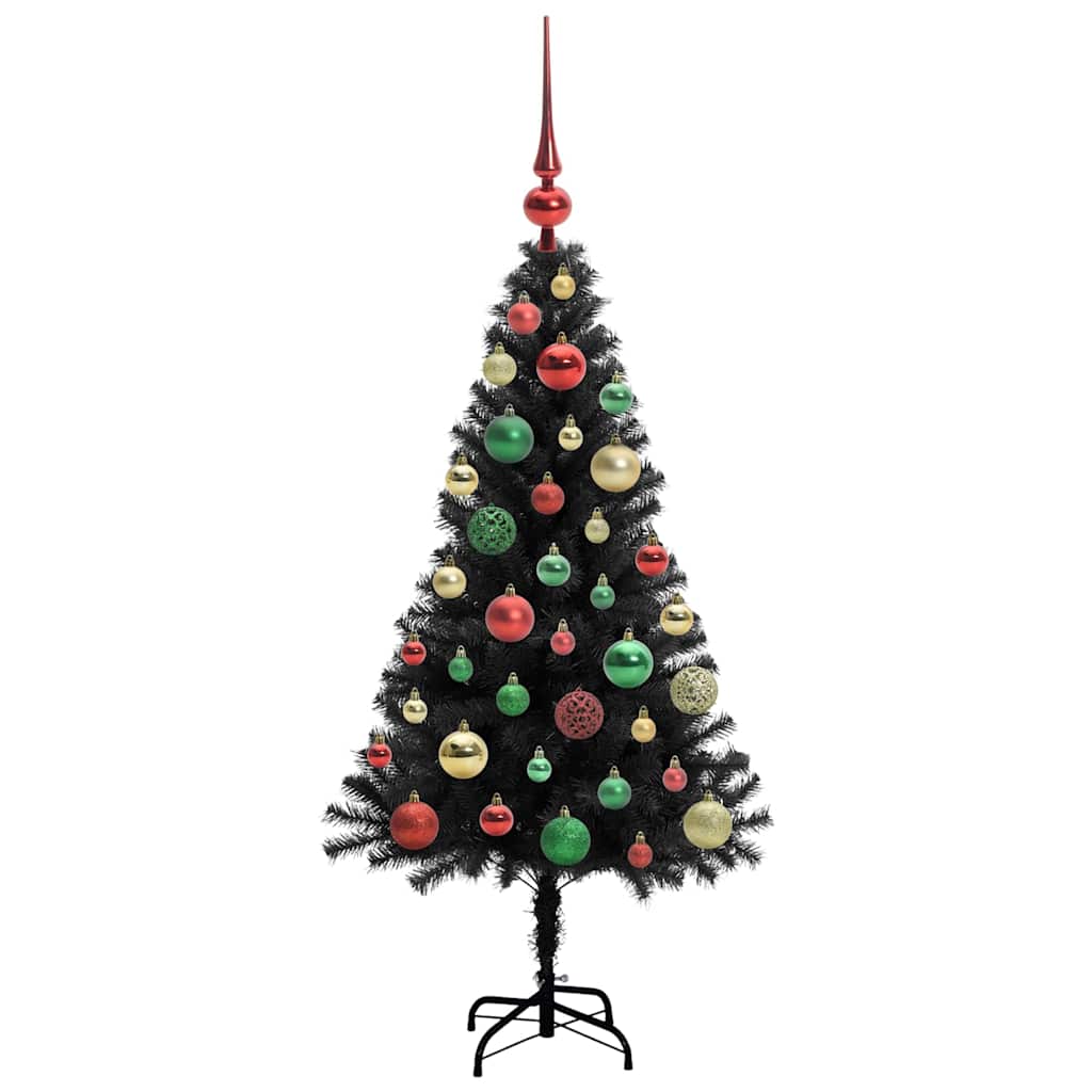 Weihnachtsbaum Schwarz 120 cm PVC