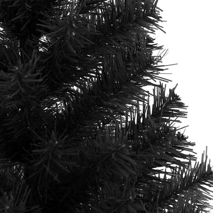 Weihnachtsbaum Schwarz 150 cm PVC