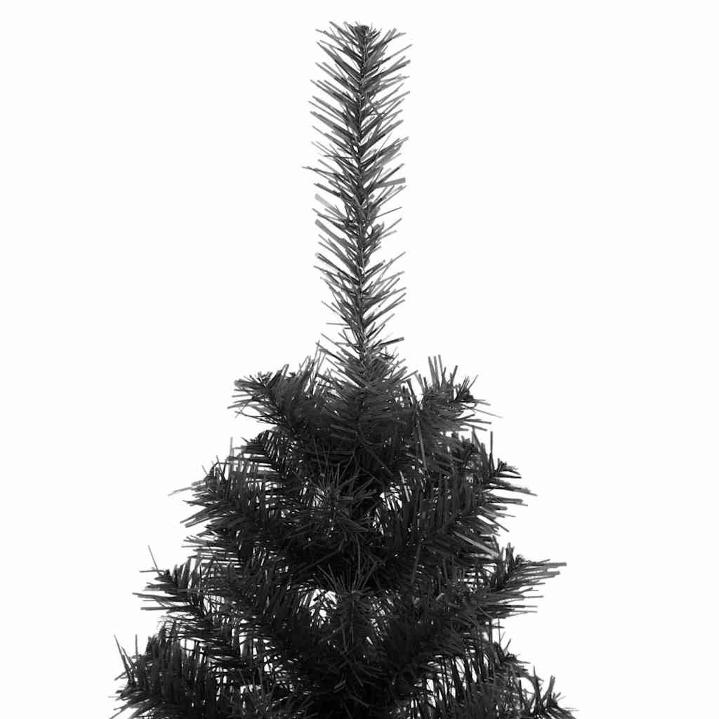 Weihnachtsbaum Schwarz 150 cm PVC
