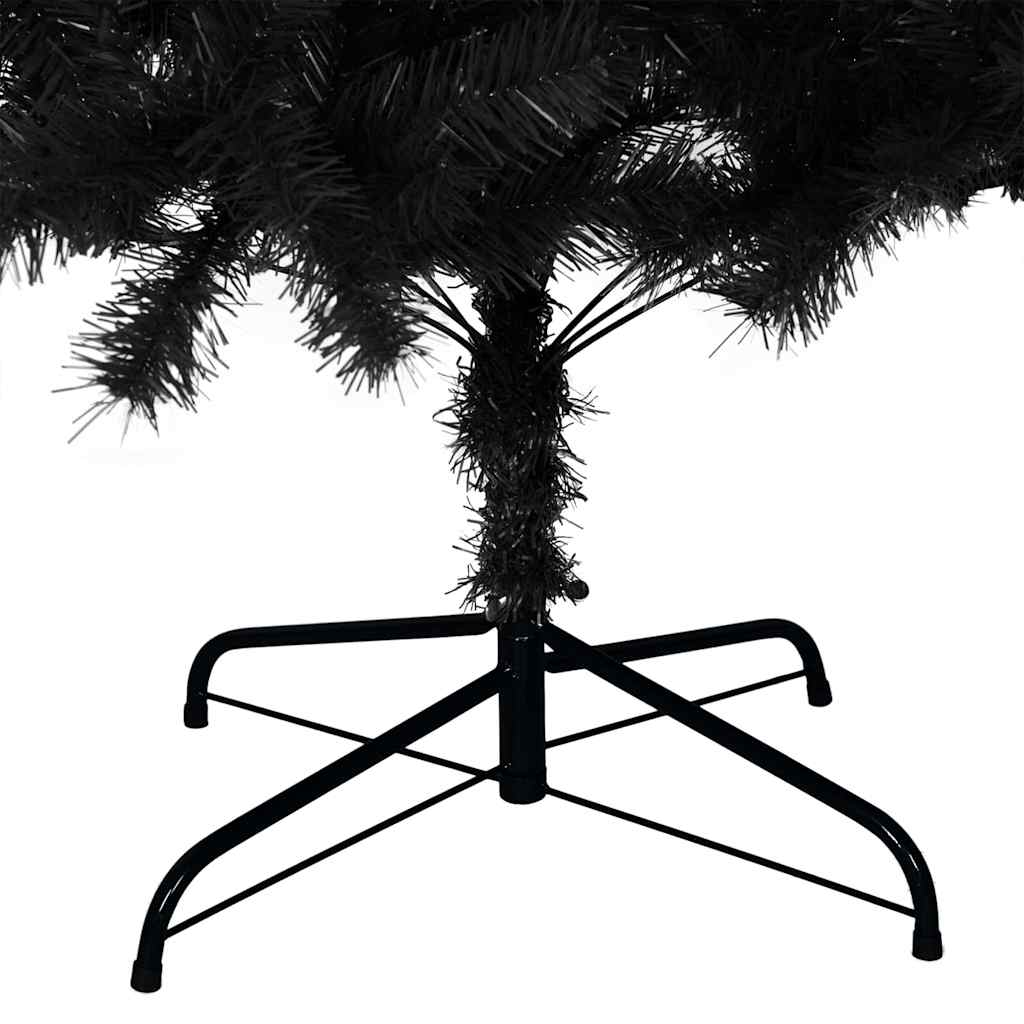 Weihnachtsbaum Schwarz 210 cm PVC