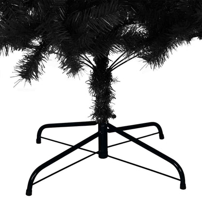 Weihnachtsbaum Schwarz 210 cm PVC