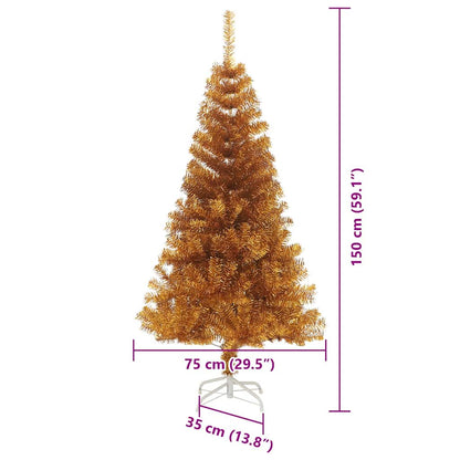 Weihnachtsbaum Gold 150 cm PET