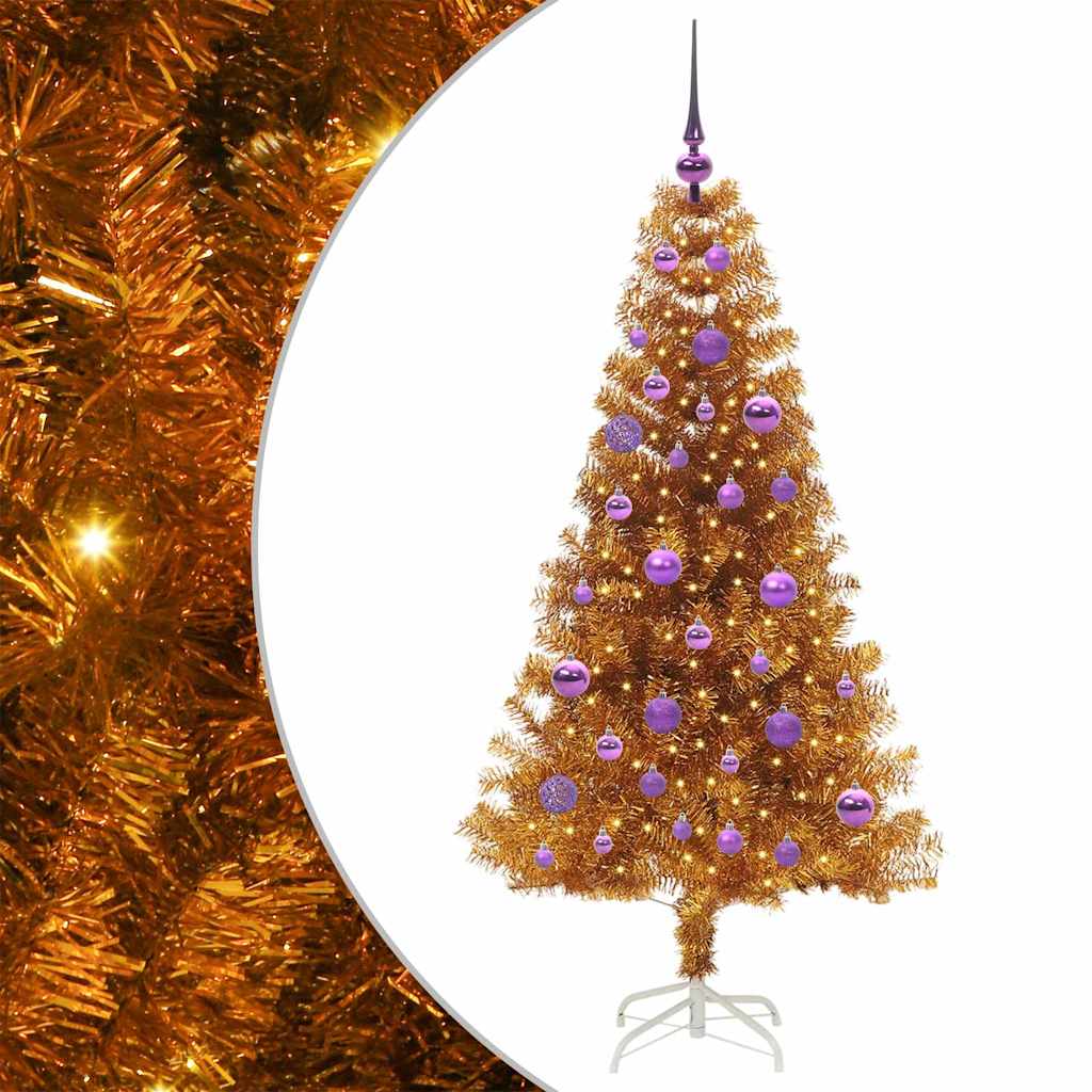 Weihnachtsbaum Gold 150 cm PET