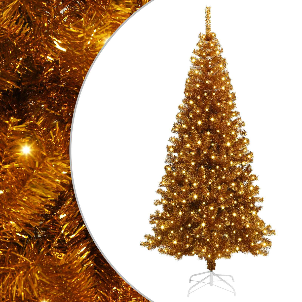 Weihnachtsbaum Gold 180 cm PET