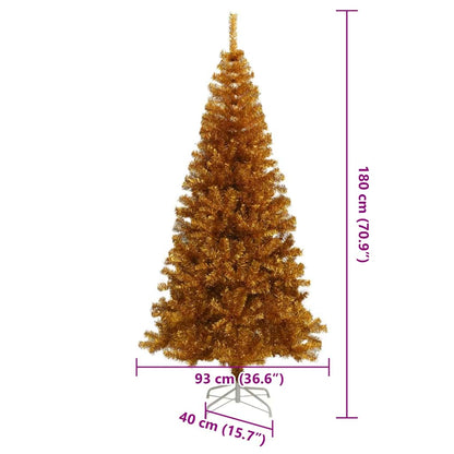 Weihnachtsbaum Gold 180 cm PET