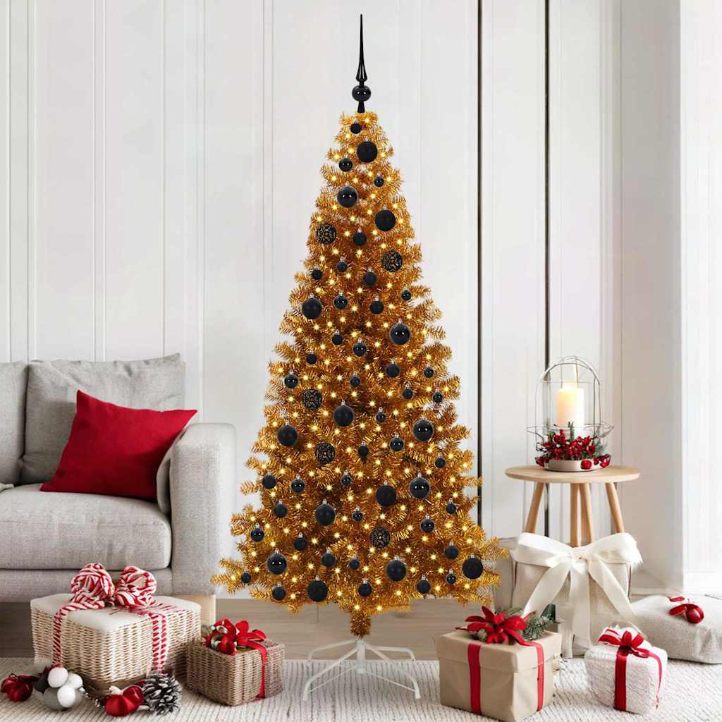 Weihnachtsbaum Gold 180 cm PET