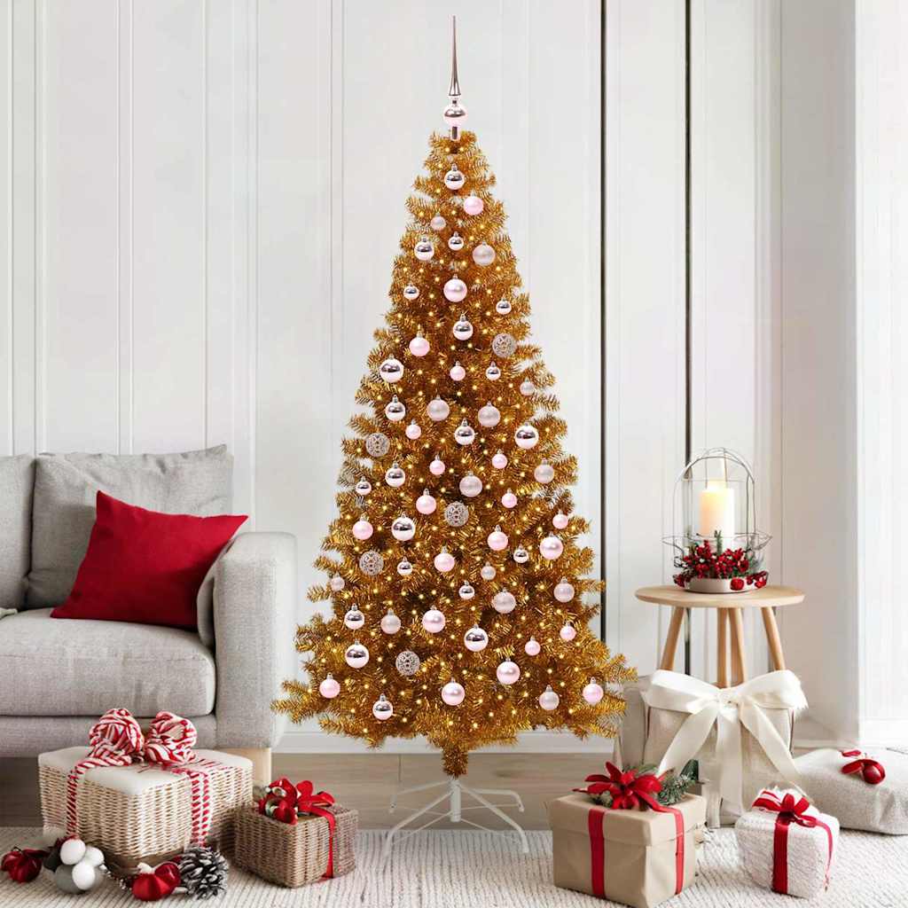 Weihnachtsbaum Gold 180 cm PET