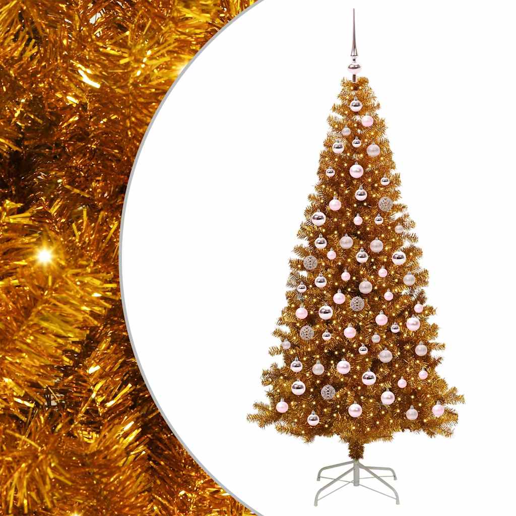 Weihnachtsbaum Gold 180 cm PET