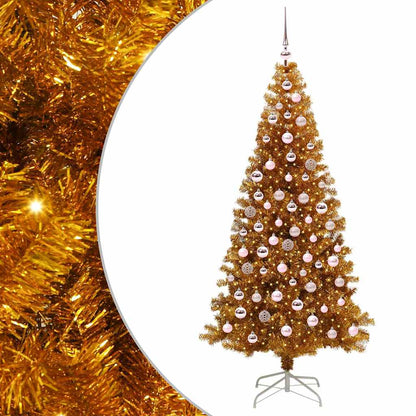 Weihnachtsbaum Gold 180 cm PET