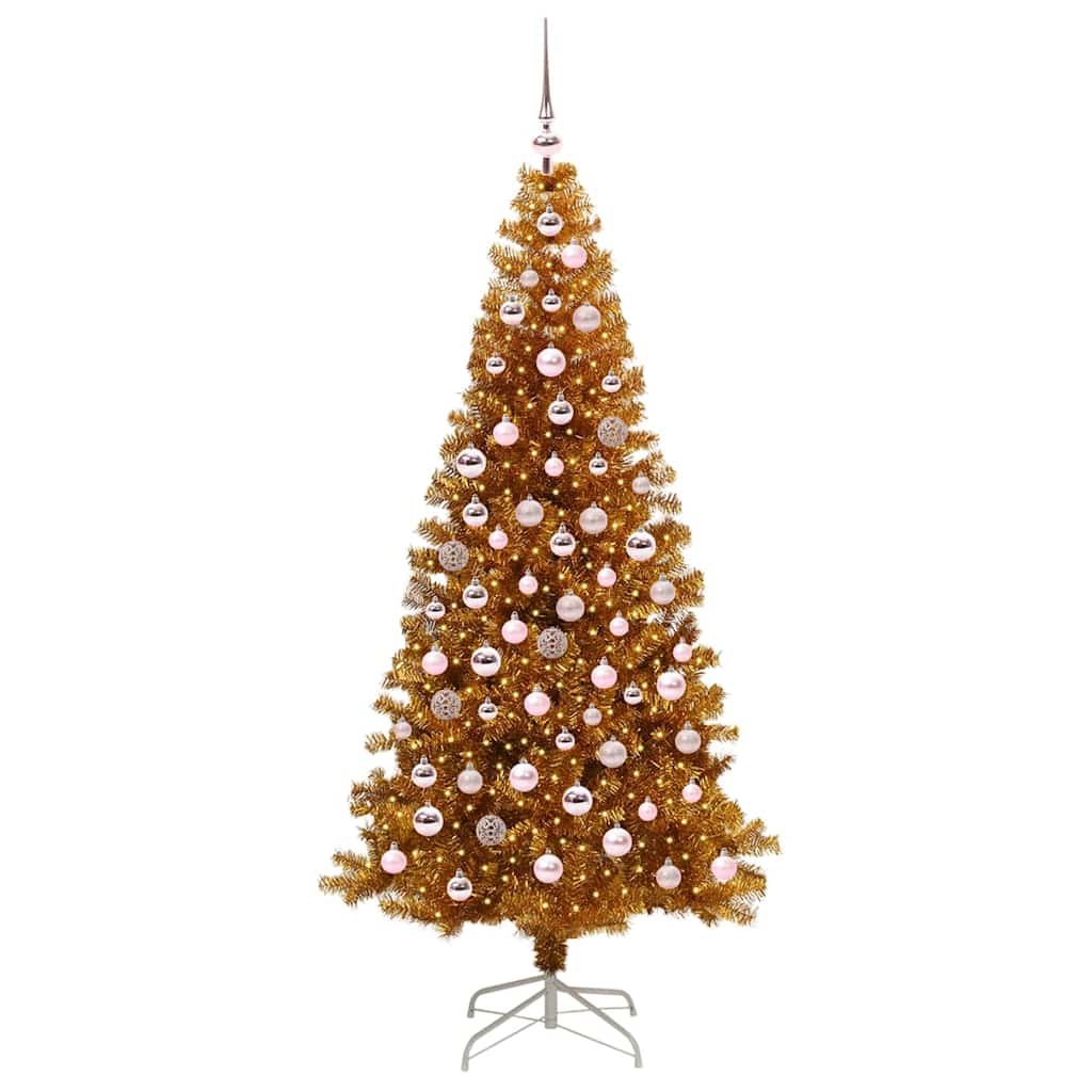 Weihnachtsbaum Gold 180 cm PET