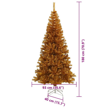 Weihnachtsbaum Gold 180 cm PET