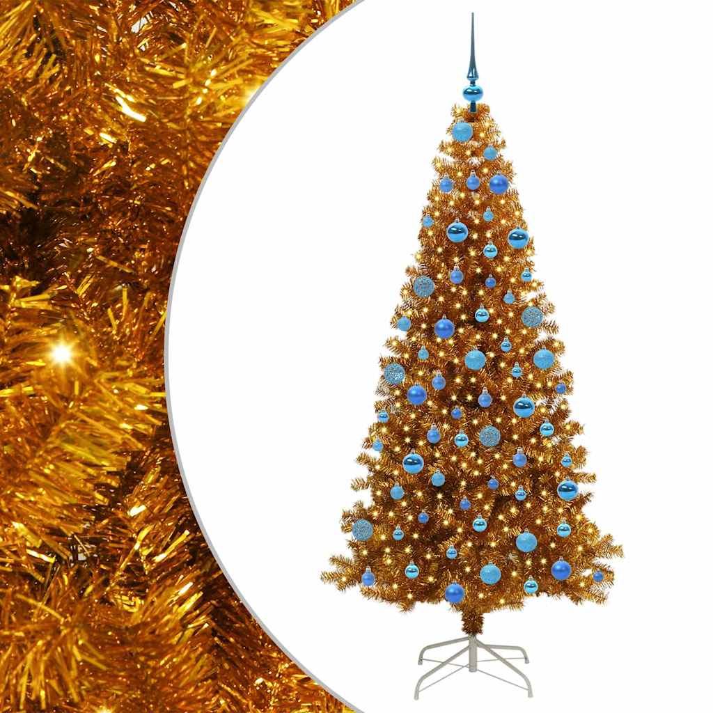 Weihnachtsbaum Gold 180 cm PET