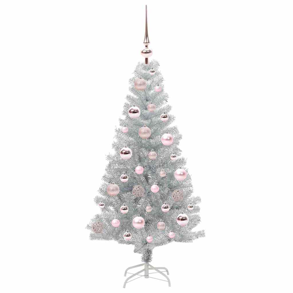 Weihnachtsbaum Silber 120 cm PET