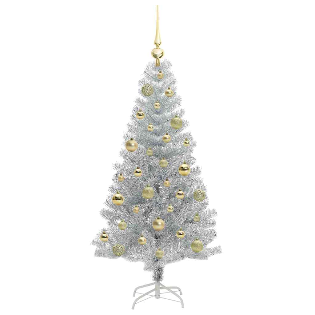 Weihnachtsbaum Silber 120 cm PET