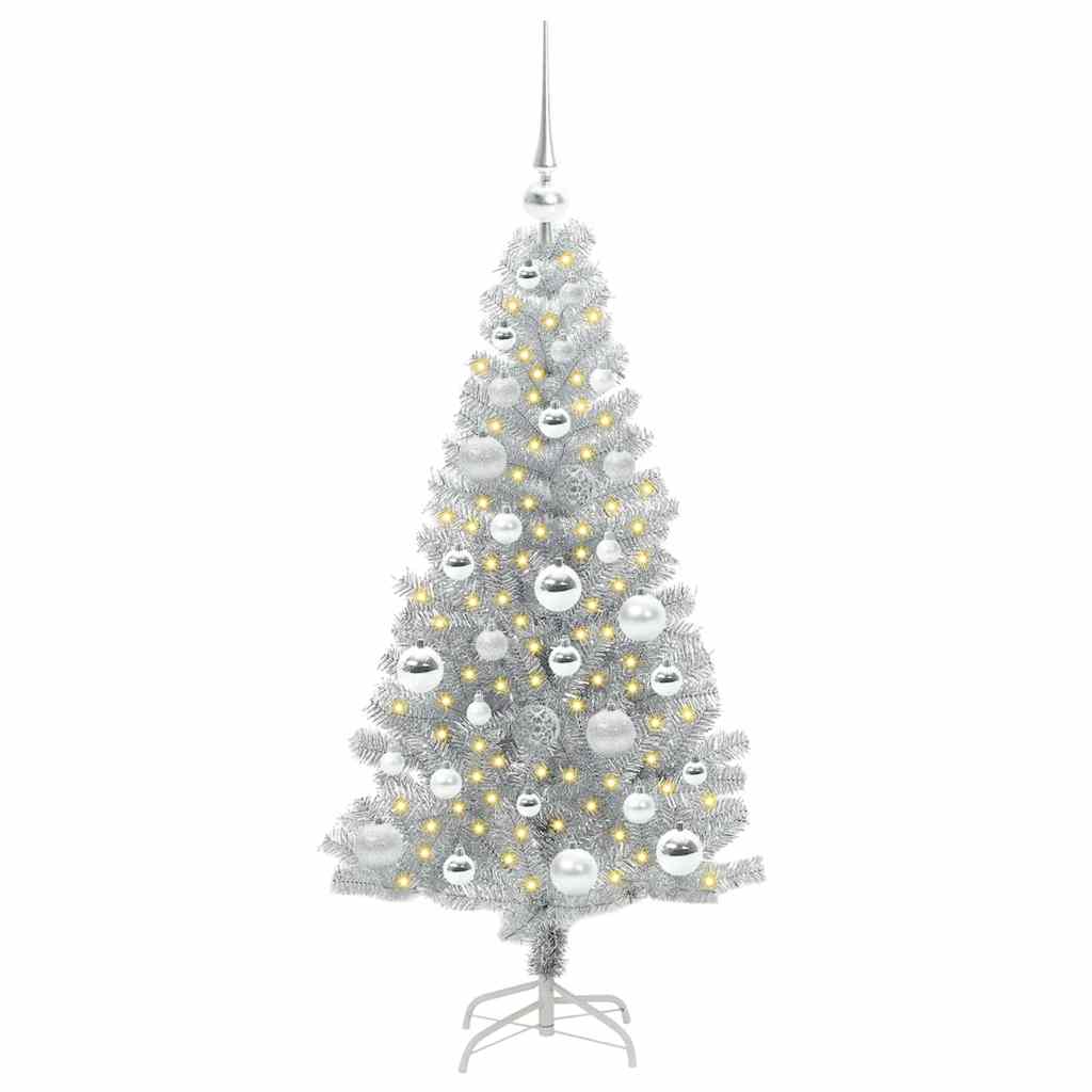 Weihnachtsbaum Silber 120 cm PET