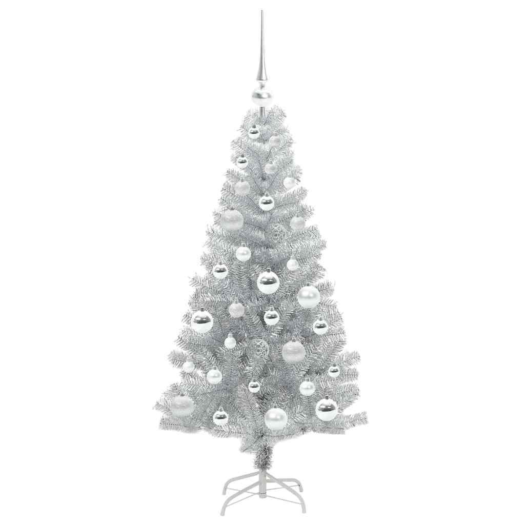 Weihnachtsbaum Silber 120 cm PET