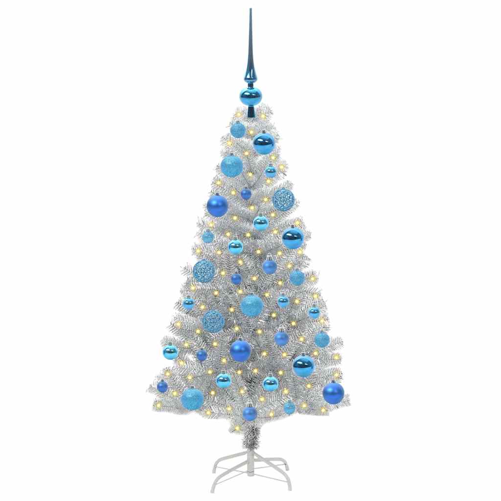 Weihnachtsbaum Silber 120 cm PET