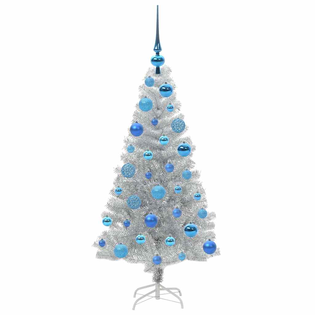 Weihnachtsbaum Silber 120 cm PET